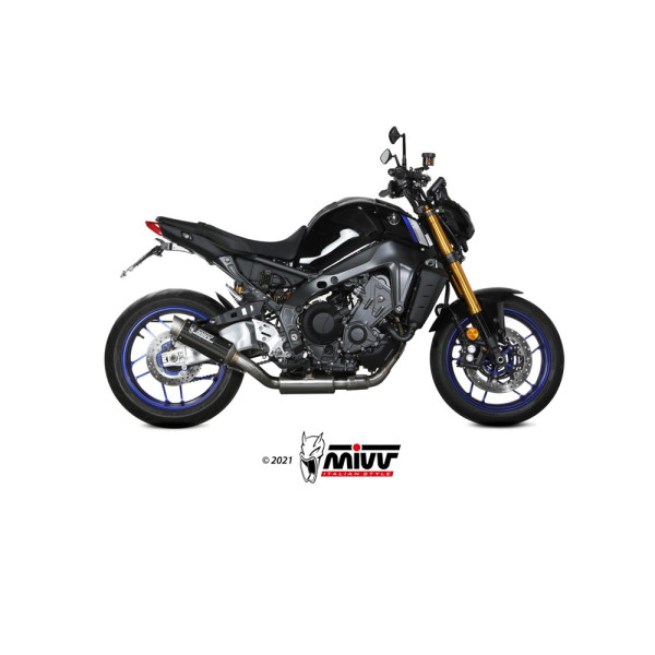 Повний вихлопний система (GP Pro) MIVV для Yamaha MT-09 / FZ-09 (21-) карбон