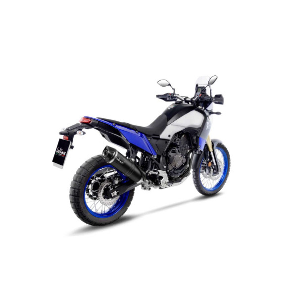 Вихлопна система LeoVince LV One Evo Black Edition Yamaha Ténéré 700 (19-)/ World Raid (22-)/ Rally (23-) чорна