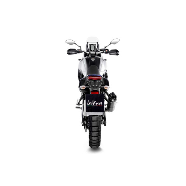 Вихлопна система LeoVince LV One Evo Black Edition Yamaha Ténéré 700 (19-)/ World Raid (22-)/ Rally (23-) чорна