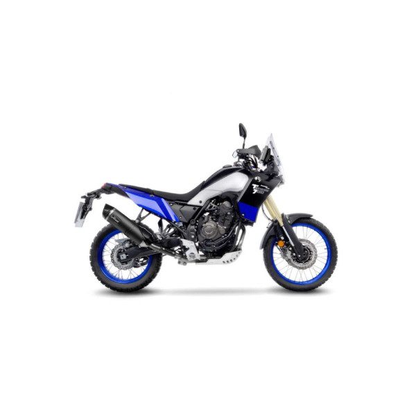 Вихлопна система LeoVince LV One Evo Black Edition Yamaha Ténéré 700 (19-)/ World Raid (22-)/ Rally (23-) чорна