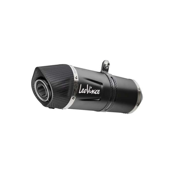 Вихлопна система LeoVince LV One Evo Black Edition Yamaha Ténéré 700 (19-)/ World Raid (22-)/ Rally (23-) чорна