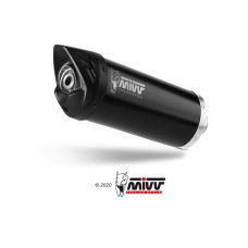 Вихлопна система Slip-On (Mover) MIVV для Yamaha X-Max 300 (21-) чорна