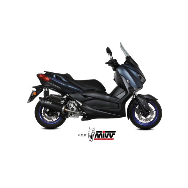 Вихлопна система Slip-On (Mover) MIVV для Yamaha X-Max 300 (21-) чорна