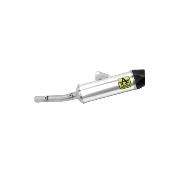Глушник Arrow - Yamaha Tenere 700 19-21 Indy Race, Aluminium + Carbon