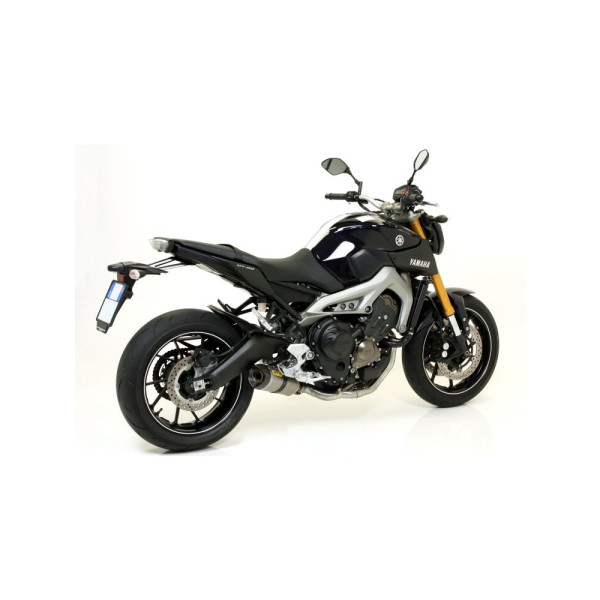 Глушник Arrow - Yamaha MT-09 13-20/Yamaha MT-09 Tracer 15-20 /Yamaha Tracer 900 GT 18-20Thunder, Aluminium + Carbon