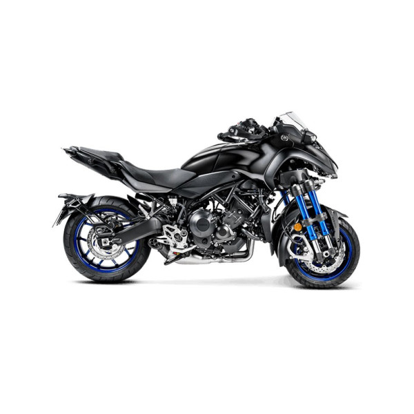 Повний вихлопний системи Racing Line Титан + Вуглецеве волокно Akrapović для Yamaha Niken 19-20