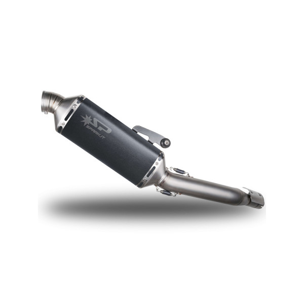 Вихлопна система Spark Dakar для Yamaha Ténéré 700 (19-) чорна