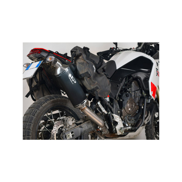 Вихлопна система Spark Dakar для Yamaha Ténéré 700 (19-) чорна
