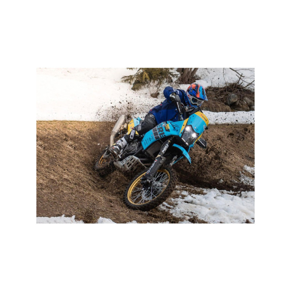 Вихлопна система Spark Dakar для Yamaha Ténéré 700 (19-) срібляста