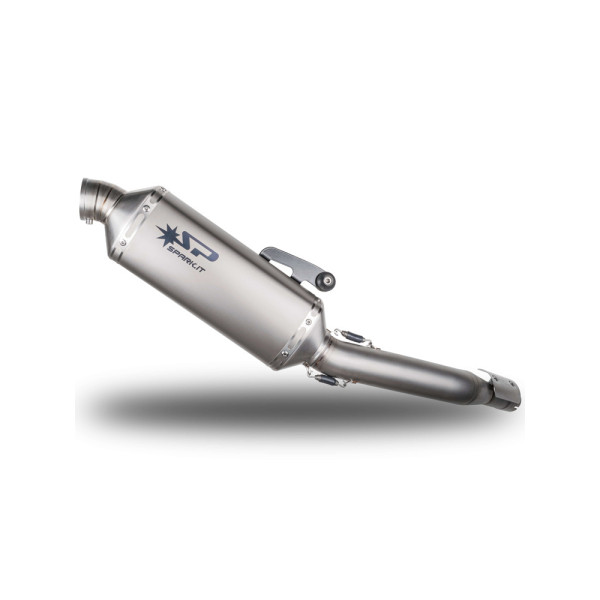 Вихлопна система Spark Dakar для Yamaha Ténéré 700 (19-) срібляста
