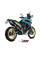 Вихлопна система Slip-On (Dakar) MIVV для Yamaha Tenere 700 (19-) сріблястий