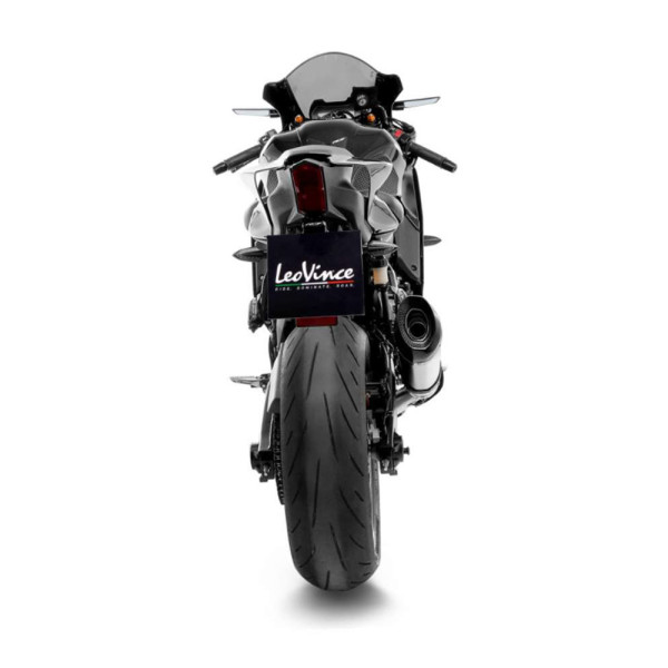 Повний вихлопний тракт LeoVince Factory S Титан для Yamaha YZF-R7 (21-)