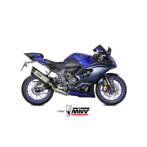 Повний вихлопний система (SR-1) MIVV для Yamaha YZF-R7 (22-) титановий