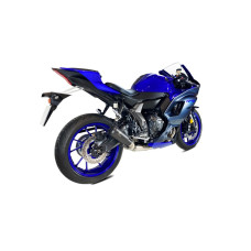 Повний вихлопний комплект IXRACE MK2 Yamaha YZF R7 (21-) чорний, з гомологацією