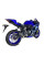 Повний вихлопний комплект IXRACE MK2 Yamaha YZF R7 (21-) чорний, з гомологацією