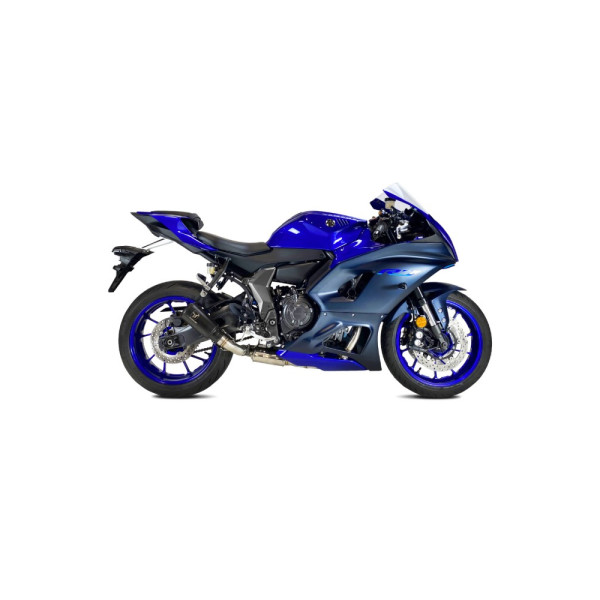 Повний вихлопний комплект IXRACE MK2 Yamaha YZF R7 (21-) чорний, з гомологацією