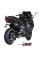 Повний вихлопний колектор (Oval) MIVV для Yamaha T-Max 560 (22-) чорний