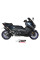 Повний вихлопний колектор (Oval) MIVV для Yamaha T-Max 560 (22-) чорний