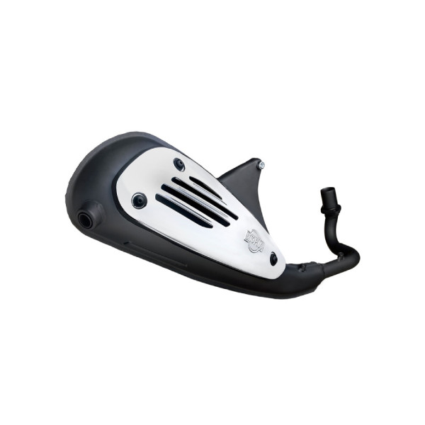 Повний вихлопний система LeoVince Sitoplus Black Heat Shield сталь для обраних моделей Piaggio / Vespa