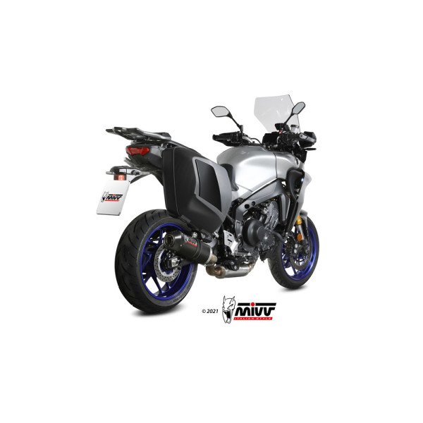 Повний вихлопний комплект (Oval) MIVV для Yamaha Tracer 9 / GT (21-) карбон