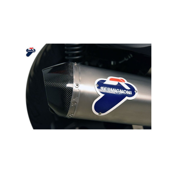 Глушник Termignoni Slip-On з нержавіючої сталі для Yamaha XMAX 400 (10-20)