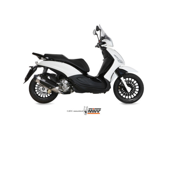 Повний вихлопний комплект (Urban) MIVV для Piaggio Beverly 125 (14-16)