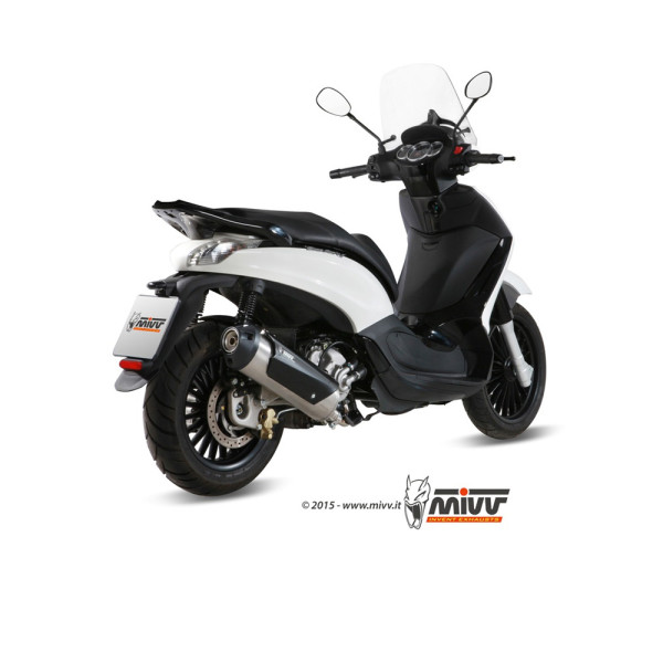Повний вихлопний комплект (Urban) MIVV для Piaggio Beverly 125 (14-16)