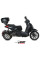 Глушник мотоцикловий Slip-On (Mover) MIVV для Piaggio Beverly 300 (21-) чорний