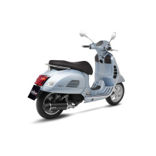 Вихлопна система з каталізатором LeoVince Nero Slip-On, Нержавіюча сталь + Карбон для Vespa GTS 125 (21-) / Super (21-)