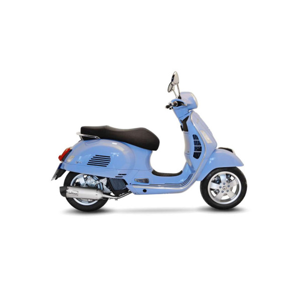 Повний вихлопний системи LeoVince LV One Evo Full-system, Нержавіюча сталь + Карбон для Vespa GTS 125 (17-20) / GTS 150 (17-20)