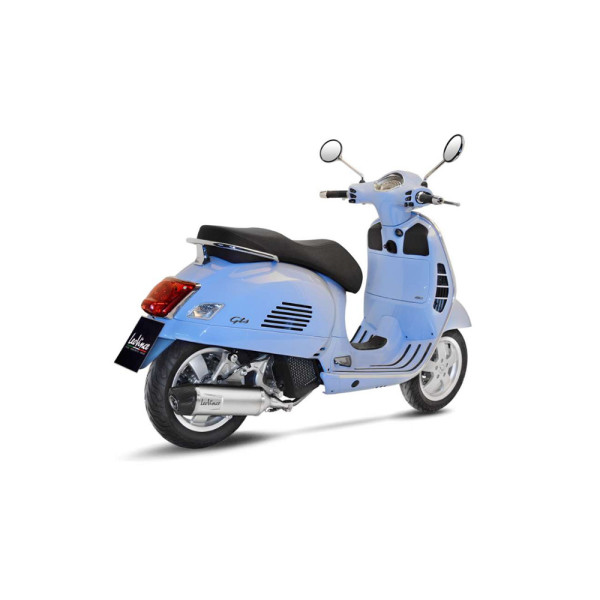 Повний вихлопний системи LeoVince LV One Evo Full-system, Нержавіюча сталь + Карбон для Vespa GTS 125 (17-20) / GTS 150 (17-20)