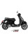 Вихлопна система Slip-On (Mover) MIVV для Vespa GTS 300 (08-20) чорна