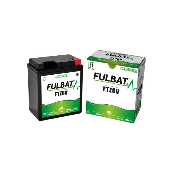 Гелевий акумулятор Fulbat FTZ8V GEL для Yamaha