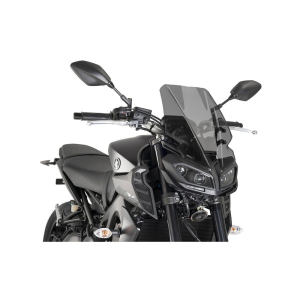 Обтічник PUIG Sport для Yamaha MT-09 (17-20), MT-09 SP (18-20) сильно затемнений