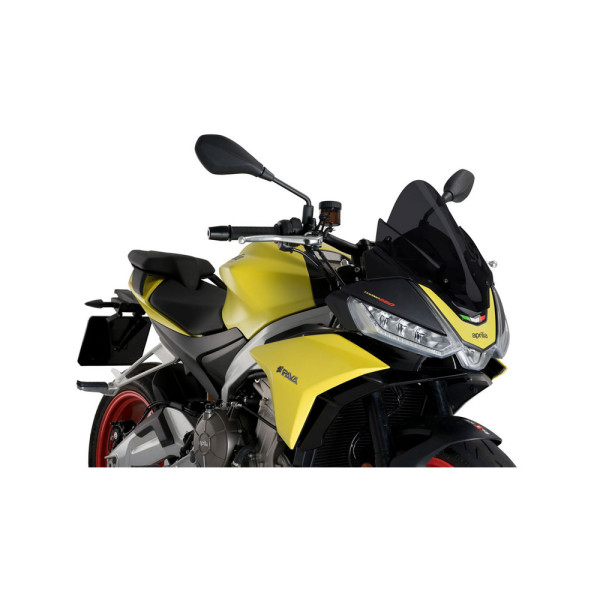 Спортивне скло PUIG для Aprilia Tuono 660 / Tuono V4 / Tuono V4 Factory (21-) сильно затемнене