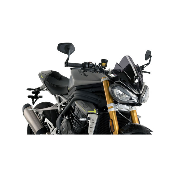 Вітрове скло PUIG Naked New Generation для Triumph Speed Triple RS (21-) сильно затемнене