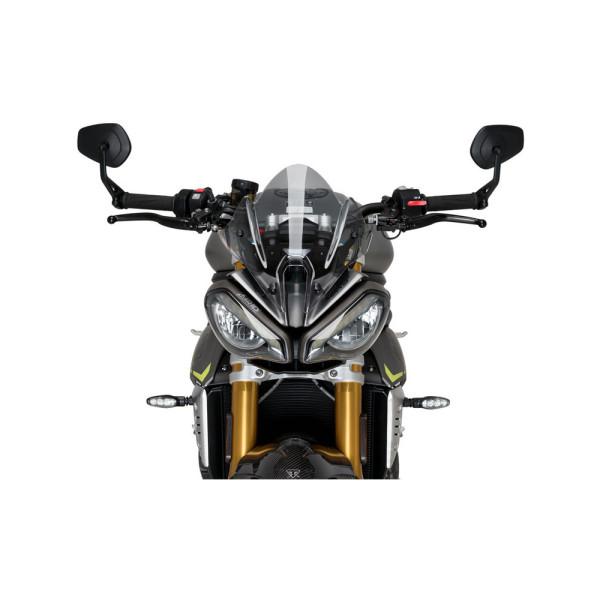 Вітрове скло PUIG Naked New Generation для Triumph Speed Triple RS (21-) легке затемнене