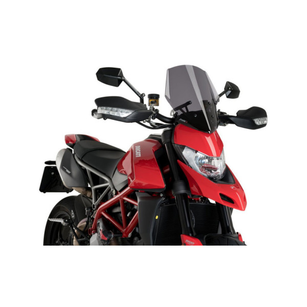 Вітрове скло PUIG Naked New Generation для Ducati Hypermotard 950 (19-) / SP, Hypermotard 950 RVE (21-) сильно затемнене
