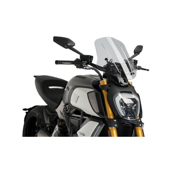 Обтікач PUIG Naked New Generation для Ducati Diavel 1260 / S (19-) легке затемнення