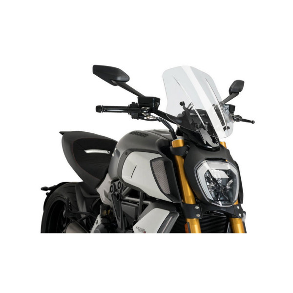 Вітрове скло PUIG Naked New Generation для Ducati Diavel 1260 / S (19-) прозоре