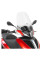 Прозора вітрове скло Kappa Piaggio MP3 Yourban 125-300 (11 > 18)