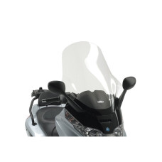 Прозора вітрове скло Kappa для Piaggio X8 125-150-200-250-400 (04 > 10), X-EVO 125-250-400 (07 > 11)