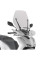 Мотоциклетний щиток Kappa для Piaggio 1 (21-), Honda SH 125 / 150 (20-), SH 350 (21-) прозорий кріплення Piaggio доступне окремо
