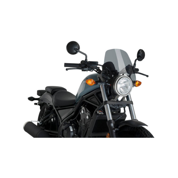 Мотоциклетний обвіс PUIG Naked New Generation Honda Rebel 300 (17-23)/ 500 (17-) легке затемнення