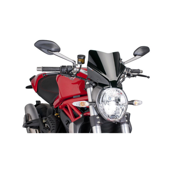 Обтікач PUIG для Ducati Monster 797/821/1200/S/R чорний