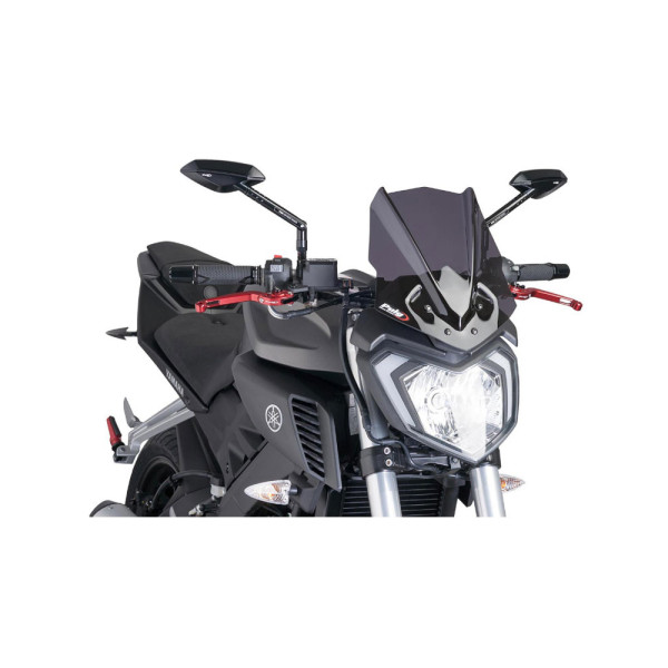 Обтічник PUIG для Yamaha MT-125 (14-19) сильно затемнений