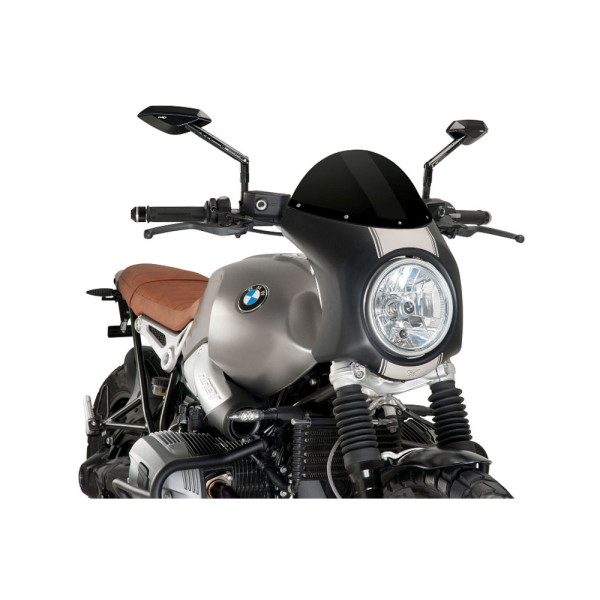 Обтікач PUIG Retrofairing для BMW R Nine T Scrambler (16-20) чорний