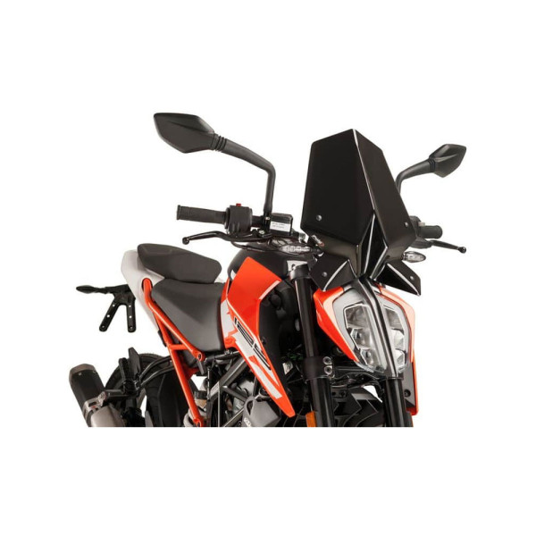 Обтікач PUIG для KTM 125 / 390 Duke (17-) чорний