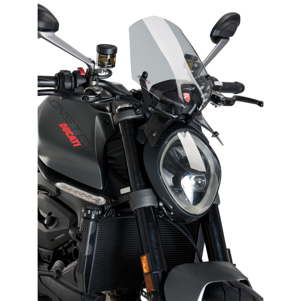 Вітрове скло PUIG Naked New Generation для Ducati Monster 937 (21-) легке затемнення