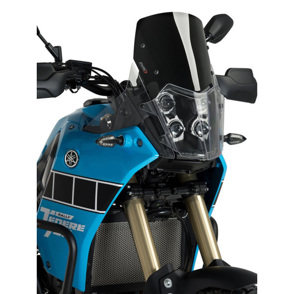 Спортивний щиток PUIG для Yamaha Tenere 700 (19-), Rally Edition (21-), World Raid (22-) чорний
